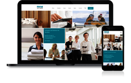TYPO3 Website für das Softwareunternehmen Mirus